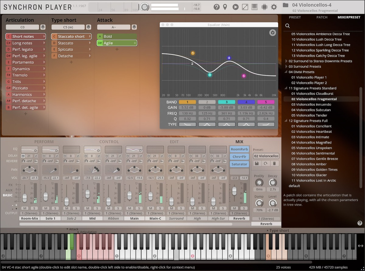 VSL ELITE STRINGS [€445 MSRP]